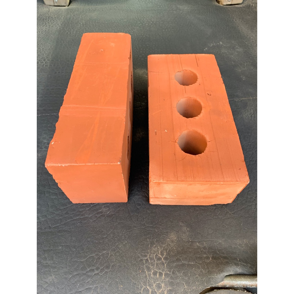 Standard Red 3 Hole Bricks